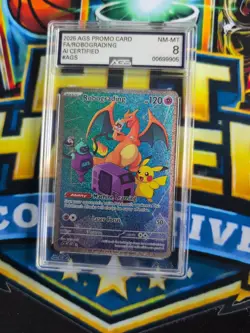 AGS 8 NM-MT 2025 AGS PROMO CARD FA/ROBOGRADING AI CERTIFIED - Image 1