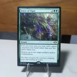1x Force of Vigor Modern Horizons LP-NM Magic The Gathering Single - Image 1