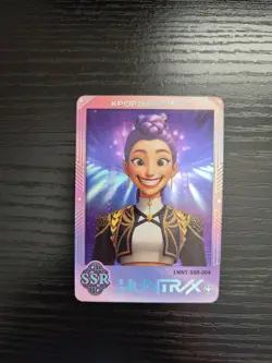 NEW! KPop Demon Hunters Exquisite Collection Card - Rumi - SSR Rarity #004 Holo - Image 1