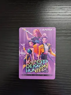NEW! KPop Demon Hunters Exquisite Collection Card - Rumi - SSR Rarity #004 Holo - Image 2