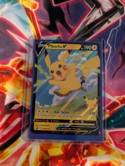 Pikachu V SWSH143 SWSH: Sword & Shield Promo Cards Holo - Image 1