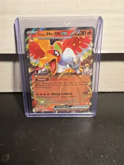 Pokemon SV10: Destined Rivals Card 39/182 Ethan's Ho-Oh ex Double Rare - NM - Image 1