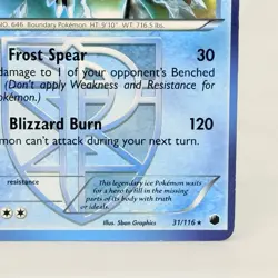 Pokemon TCG Kyurem Plasma Freeze 31/116 Regular Non Holo Card NM - Image 4