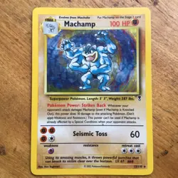 Pokemon Cards Machamp #15/110 Legendary Collection Holo - NM - Image 1