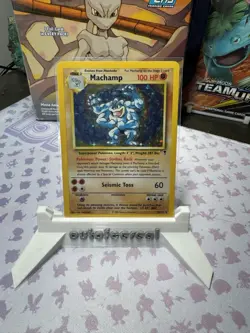 Machamp 15/110 Legendary Collection Holo Rare WOTC Pokemon Card LP - Image 1