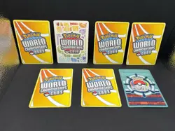 Pokemon World Championships Trainer Card Lot 2009/2010 - Image 2
