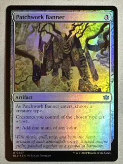 MTG / Patchwork Banner / BLB / #247 / FOIL / Uncommon / NM - Image 1