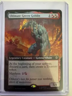 Ultimate Green Goblin (Extended Art) Non-Foil #0276 Marvel's Spider-Man NM MTG - Image 1