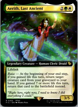 Aerith, Last Ancient (Extended Art) R Commander: FINAL FANTASY 163 NM Normal - Image 1
