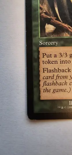 MTG Magic the Gathering Call of the Herd (231/352) Odyssey LP - Image 5