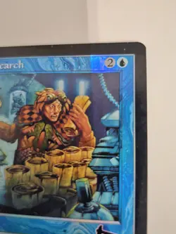 MTG Foil Frantic Search Urza's Legacy Instant Blue 1999 Jeff Miracola 33/143 - Image 5