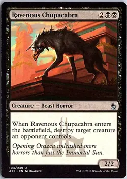 Ravenous Chupacabra U Masters 25 104 LP Magic - Image 1