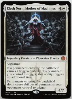 Elesh Norn, Mother of Machines Phyrexia: All Will Be One 10 NM M - Image 1