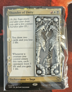 MTG Thunder of Unity Pin MagicCon Las Vegas 2025 Exclusive - Image 1