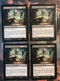 X4 MTG Night of Souls' Betrayal 4X Champions of Kamigawa 133/306 NM - Image 1