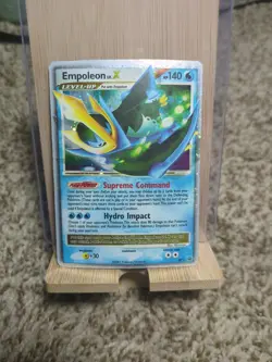 Pokemon TCG Empoleon LV.X Holo Rare Card Diamond & Pearl 120/130 Promotion Card - Image 1