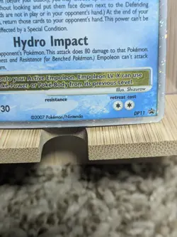Pokemon TCG Empoleon LV.X Holo Rare Card Diamond & Pearl 120/130 Promotion Card - Image 4