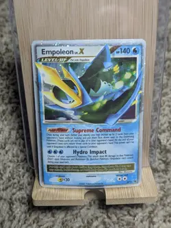 Pokemon TCG Empoleon LV.X Holo Rare Card Diamond & Pearl 120/130 Promotion Card - Image 5