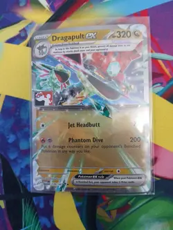 Dragapult ex 130/167 Pokemon Prize Pack Series Promo 130 Playset - Image 3