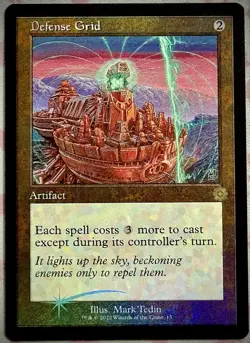 Defense Grid The Brothers' War: Retro Frame Artifact Foil BRR 13 - Image 1