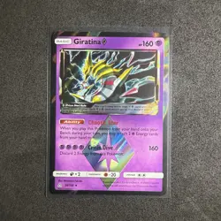 Giratina Prism Star 58/156 Sm-Ultra Prism Holo Prism Rare Pokemon TCG - Image 1