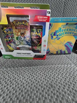 Pokemon TCG Ascended Heroes ETB + First Partner Illustration Collection Box - Image 1