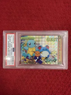 Pokemon Card Raichu Pikachu No. 233 Prism Carddass Vending Series 6 PSA 10 - Image 1