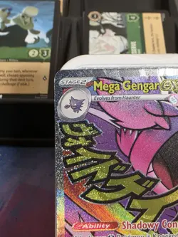 Pokemon Mega Gengar EX ASC 269/217 Full Art Holo 350 HP Psychic - Image 2