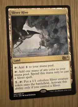 MTG Sliver Hive Magic 2015 Core Set Regular NM - Image 1