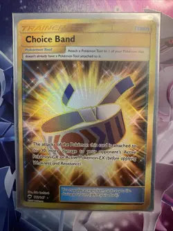 Pokemon - Choice Band - 162/147 - Secret Rare - Sun & Moon Burning Shadows - NM - Image 1