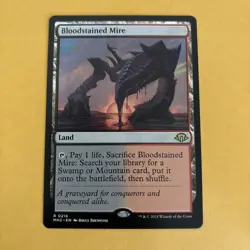 Bloodstained Mire #216 - Rare - MTG Modern Horizons 3 (MH3) Regular - Image 1
