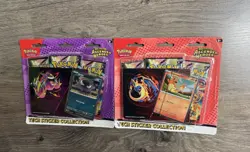 Pokemon Mega Evolutions Ascended Heroes Tech Sticker Collection Lot of 2 Sealed - Image 1