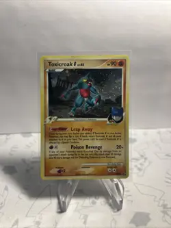 Toxicroak G DP41 - Black Star Promo Diamond & Pearl Holo 2009 - Pokemon HP SWIRL - Image 2