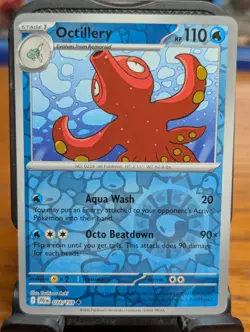 Pokemon TCG Journey Together Octillery Reverse Holo 034/159 - Image 1