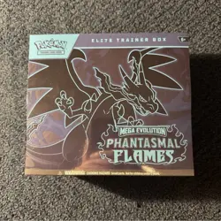 Pokemon Mega Evolution Phantasmal Flames Elite Trainer Box (ETB) Factory Sealed - Image 1