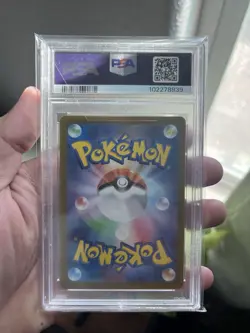 2023 Pokemon Japanese Sv4a-Shiny Treasure EX Mew EX "Bubble Mew" SAR #347 PSA 10 - Image 2