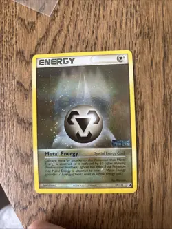 Metal Energy - 97/115- Reverse Holo Rare NM, Pokemon EX Unseen Forces Holo Error - Image 1