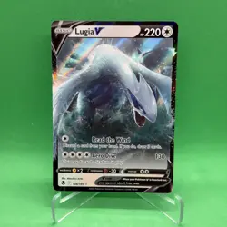 Pokemon TCG Sword & Shield Silver Tempest Lugia V 138/195 - Image 1