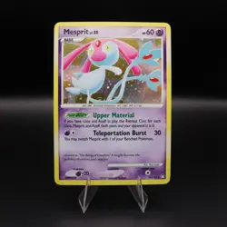 Mesprit 14/123 Mysterious Treasures Holo 2007 English Pokemon TCG MP - Image 2