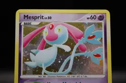 Mesprit 14/123 Mysterious Treasures Holo 2007 English Pokemon TCG MP - Image 3