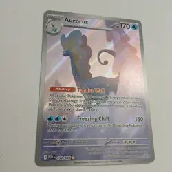 Aurorus 092/088 Illustration Rare Perfect Order Pokemon Pack Fresh Near Mint NM - Image 2