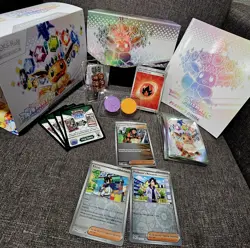 Pokemon Prismatic Evolutions ETB Elite Trainer Box EMPTY PLUS EXTRAS - Image 1