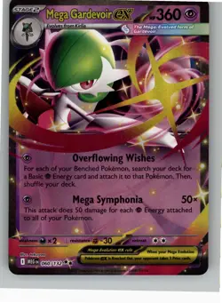 MEGA GARDEVOIR EX 060/132 DOUBLE RARE MEGA EVOLUTION POKEMON NM - Image 1