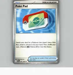 POKE PAD 081/088 UC PERFECT ORDER POKEMON NM - Image 1