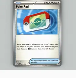 POKE PAD 081/088 UC PERFECT ORDER POKEMON NM - Image 1
