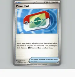 POKE PAD 081/088 UC PERFECT ORDER POKEMON NM - Image 1