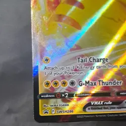 Pokemon TCG Pikachu VMAX SWSH286 Promo Sword & Shield Holo 2023 310 HP - Image 4