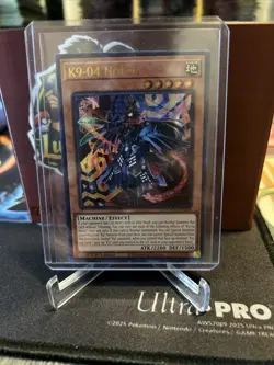 Yu-Gi-Oh! K9-04 Noroi Ultra Rare 1st Edition DOOD-EN025 Doom of dimensions - Image 2