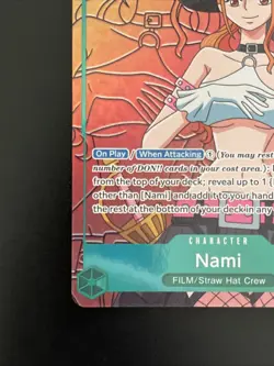 One Piece English OP02-036 Nami Alternate Art Super Rare - Image 5