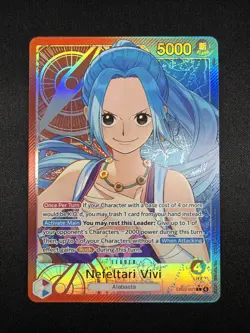 Nefeltari Vivi (Alt Art) EB03-001 Extra Booster: One Piece Heroines Edition Foil - Image 1